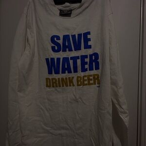 “Save water, Drink beer” Collector shirt 🍺